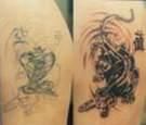 acoperirea tatuajelor pot acoperi tatuajele vechi sau nedorite unele noi. insa tineti minte aceasta ๋�ADMIN๋�
