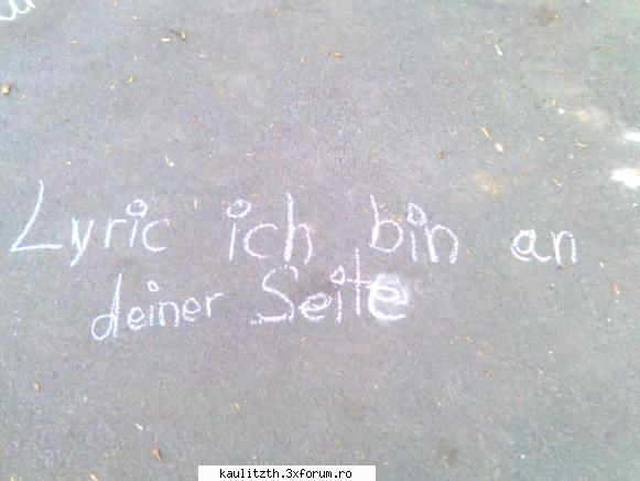 lyric ich bin an deiner seite cel mai nebunesc lucru pe care lai facut!dar care lai face?