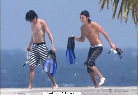bill and tom maldive 2010 tom mult prea duuuuuulce