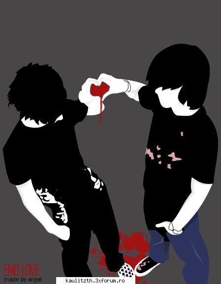 emo couple gemenii asa poza