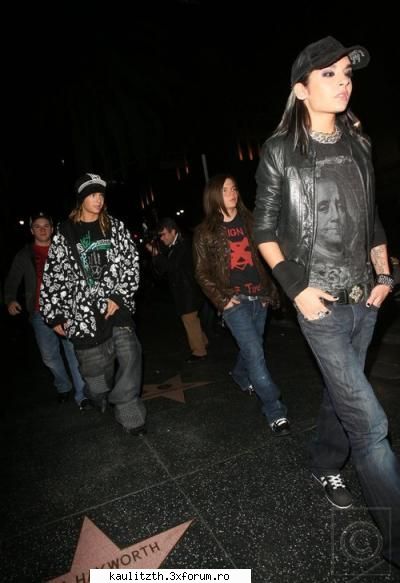 tokio hotel hollywood unde pui mana mah? &nbsp;