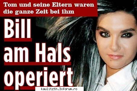 BILL A FOST OPERAT!! - He has survived. Yesterday in the afternoon Tokio - → Ştiri