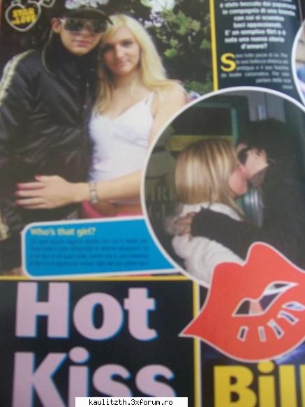 Bill`s girlfriend(articol) - so...astea`s pozele - → Bill Kaulitz