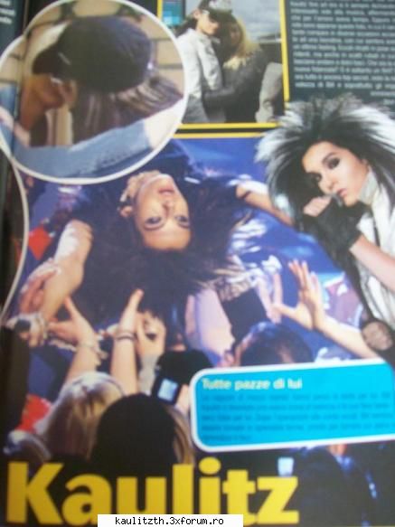 Bill`s girlfriend(articol) - ADMIN - → Bill Kaulitz