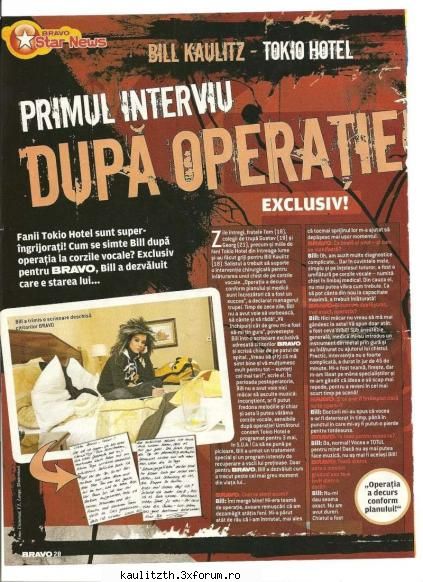 Bravo romania - articole cu TH din bravo romania.. din nr actual - → Presa