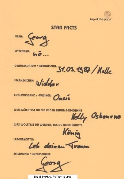 Georg's handwriting(analiza grafologica) - P�я�зlαїη Đ�ℓℓ - → Georg Listing