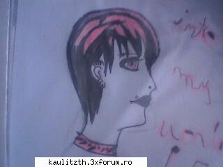 made only anime goth girl