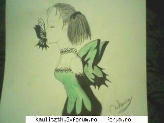 made only fairy kissing butterfly