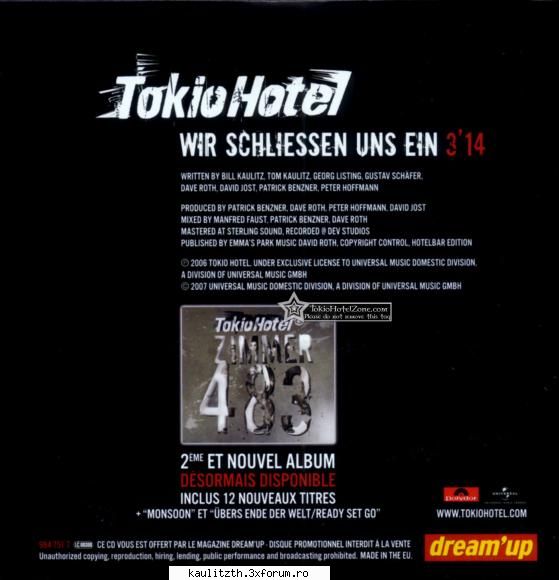 Wir schliessen uns ein [DreamUp Special Edition] - DE UNDE FAC ROST???????? - → CD/DVD