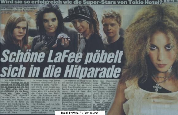 articole - hai acuma...kre se pricepe la germ? sau sa le - → Tokio Hotel