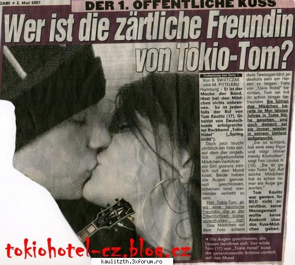 articole - azta e najpa l'am tradus..oleak..pe bucatzele - → Tokio Hotel