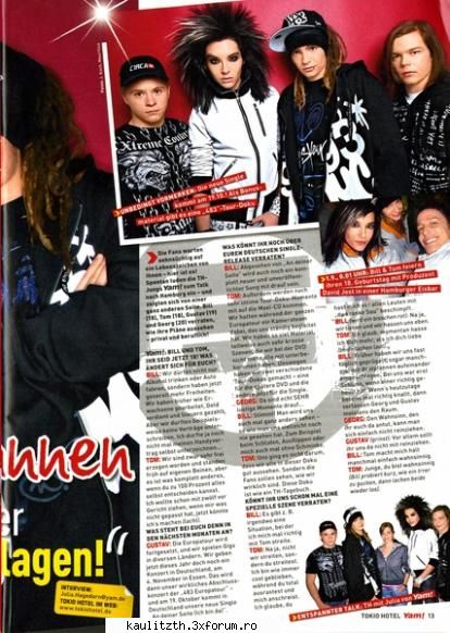 articole - ADMIN - → Tokio Hotel