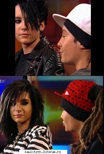 divergentze..bill&tom - privirea lu' bill o sa'l ia la bataie - → Kaulitz Twins