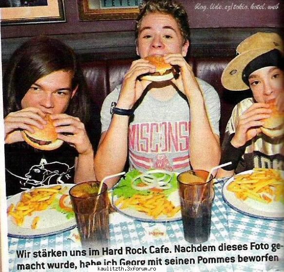funny tokio hotel - B sa vedem cine vomita - → Tokio Hotel