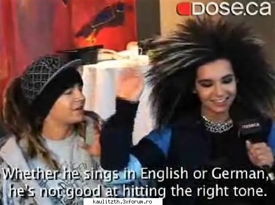 funny tokio hotel - poza spune totu' - → Tokio Hotel