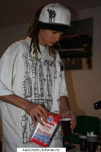 kaulitz =))) cine-i mic shi bea laptic? &nbsp;