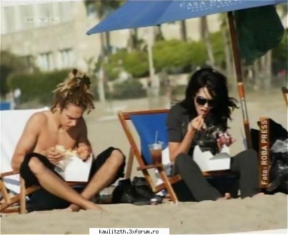 plaja din LA - ce concentrati erau ei - → Tom Kaulitz